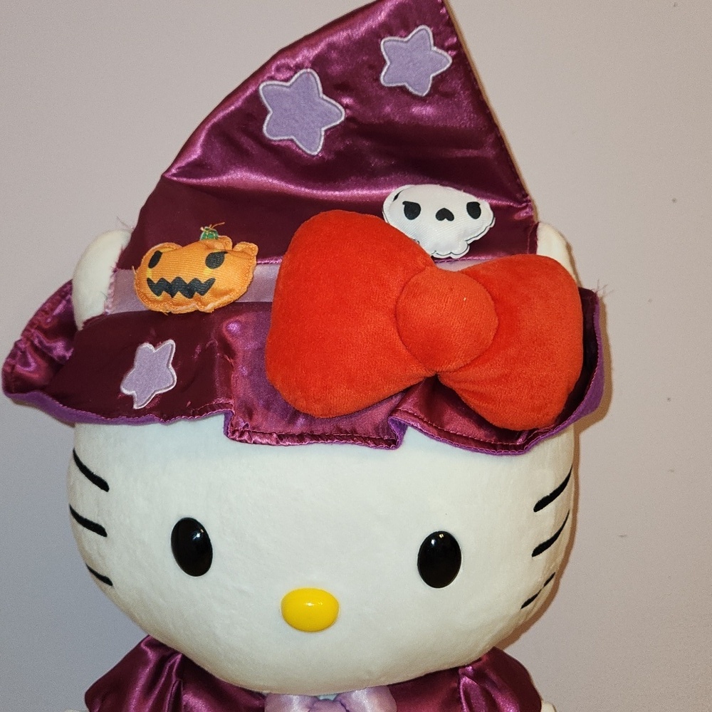 Hello Kitty Halloween Witch Plush 20” - Picture 3 of 7